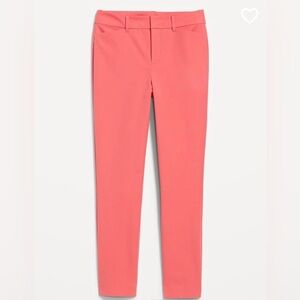 Old Navy High Waisted Pixie Skinny Ankle Pants - Calypso Coral